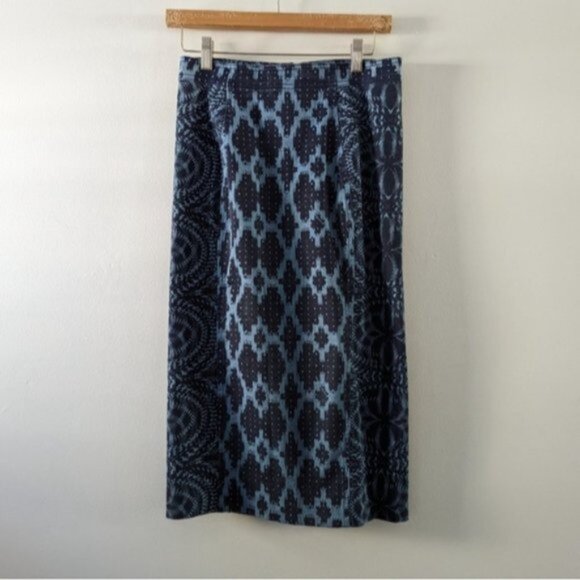 Anthropologie Plenty by Tracy Reese Denim Pencil Skirt - Picture 5 of 9